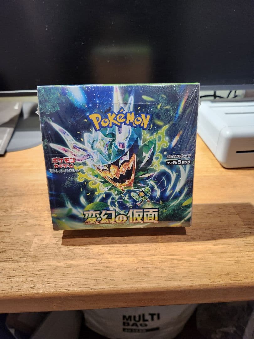【シュリンク付き】ポケモンカードゲーム 変幻の仮面 1BOX