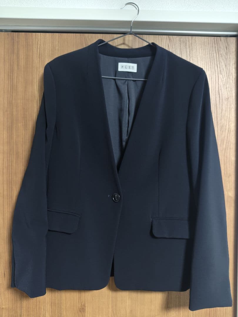 プラステ PLST ネイビー スーツ セットアップ XL