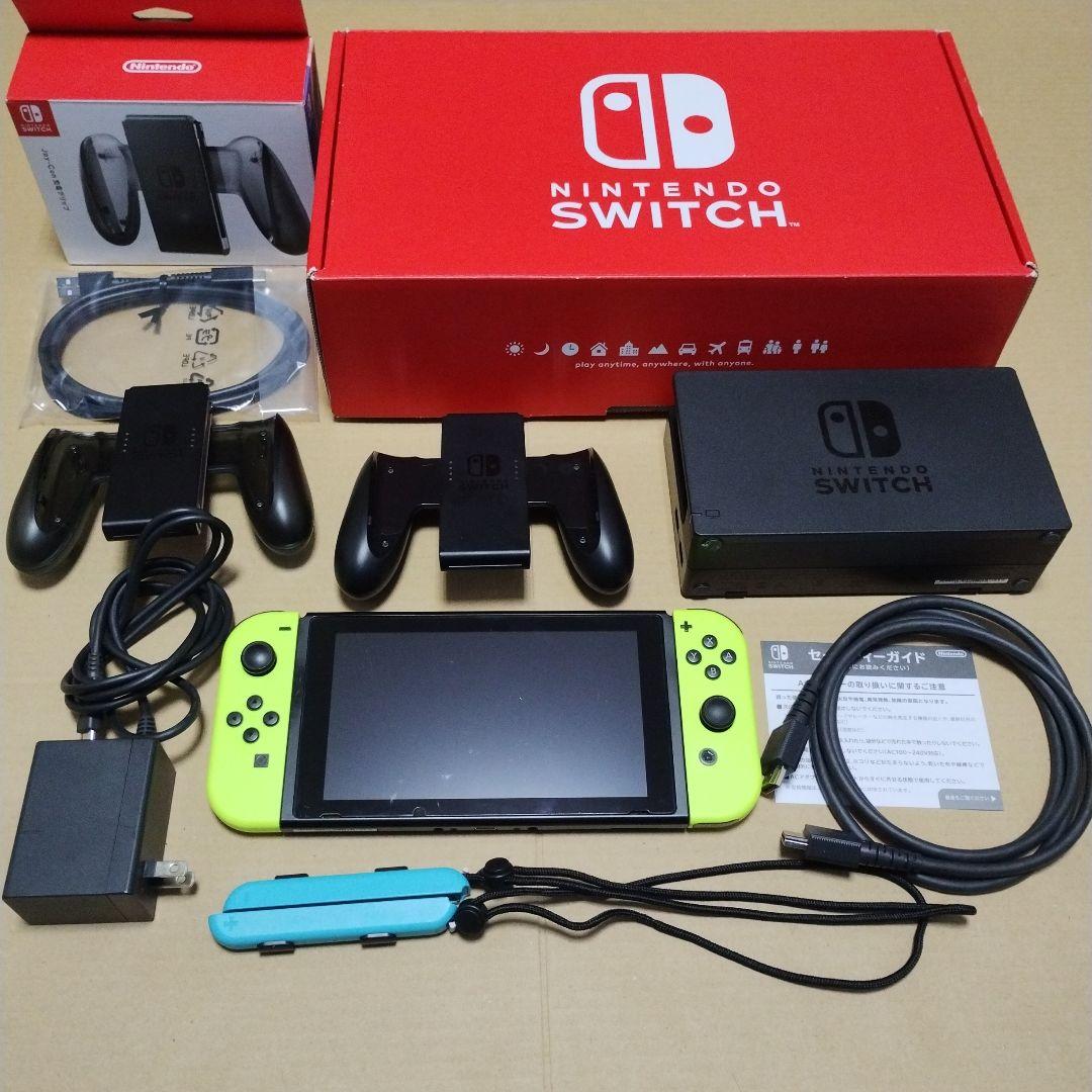 【動作確認済】Nintendo Switch Joy-Con充電グリップセット