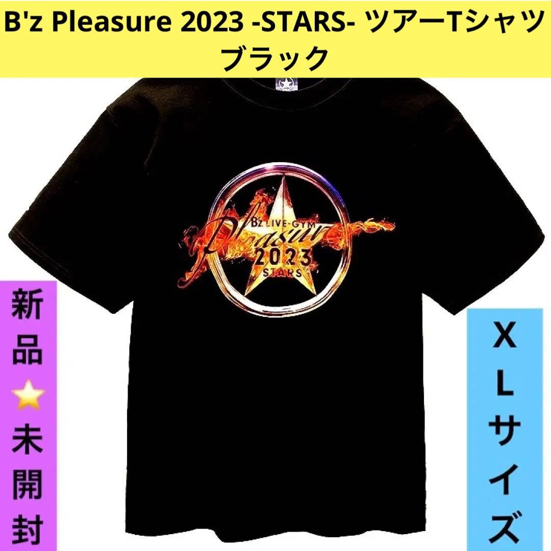 B'z Pleasure 2023 -STARS- ツアーTシャツ ブラックXL - メルカリ
