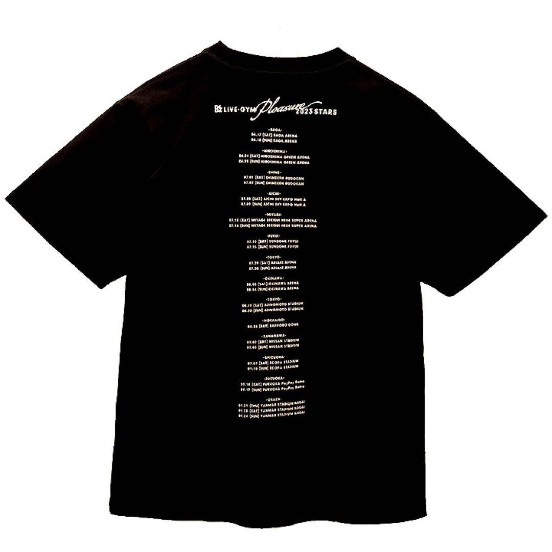 B'z Pleasure 2023 -STARS- ツアーTシャツ ブラックXL - メルカリ