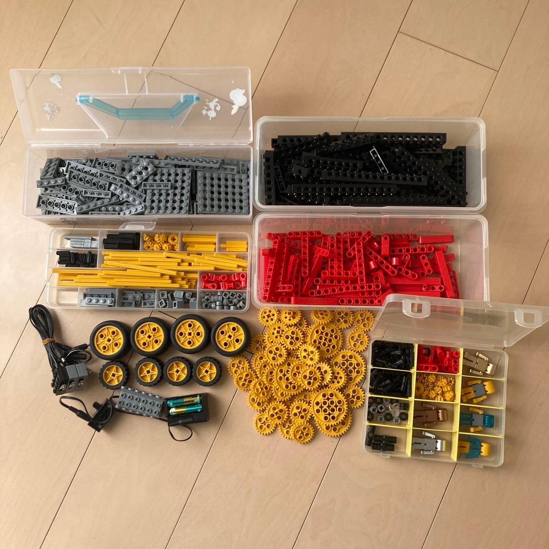 ヒューマンアカデミー　ロボット教室 ブロックパーツ２セット分、カバン１