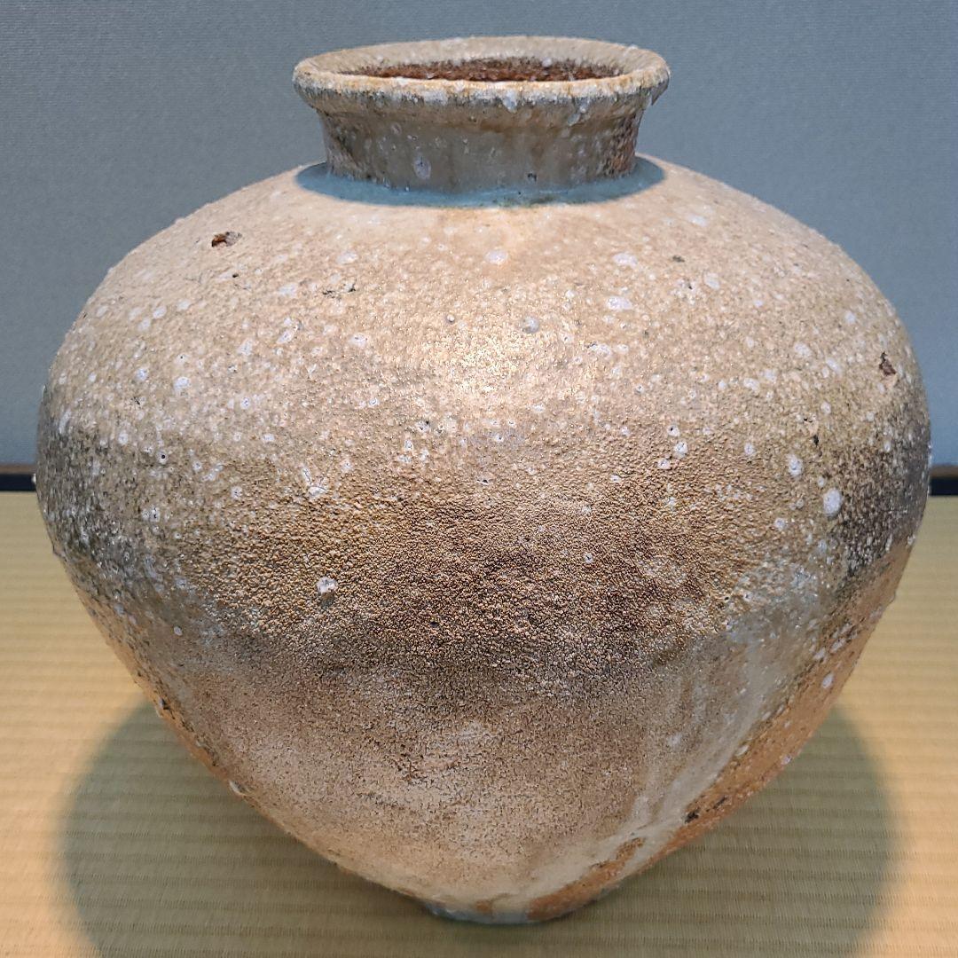 信楽焼 谷穹作 信楽壷 径1尺1.5寸（約35cm） 共箱なし 本物保証