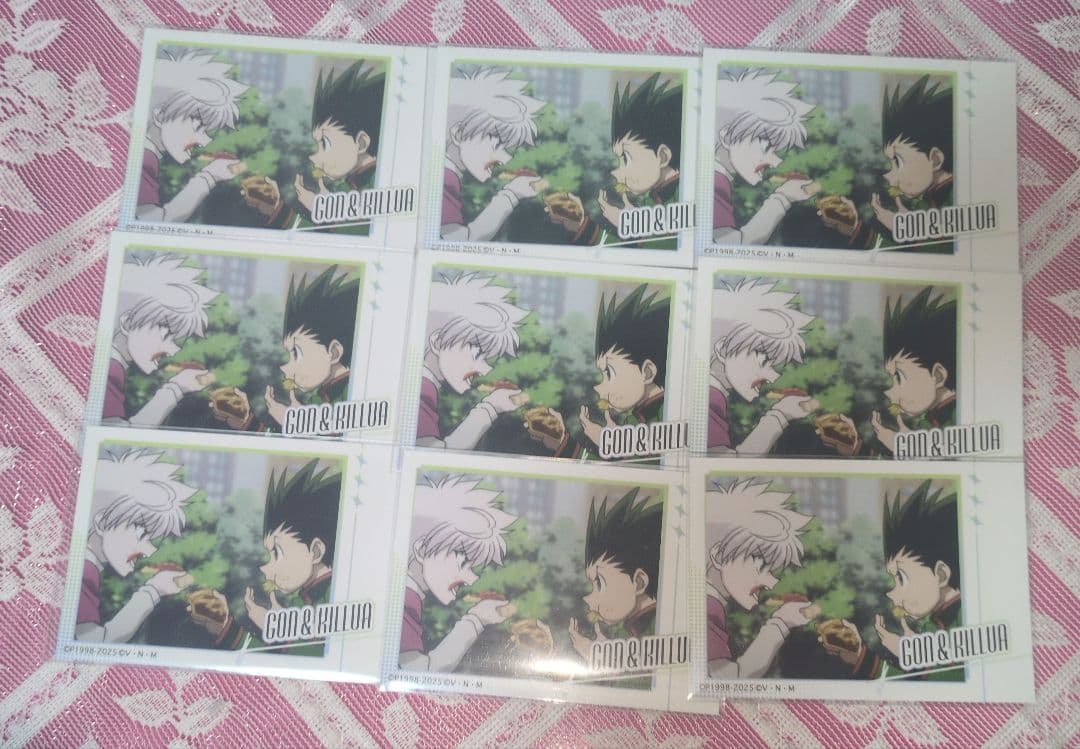 ハンターハンター 背中合わせ ミニブロマイド - メルカリ