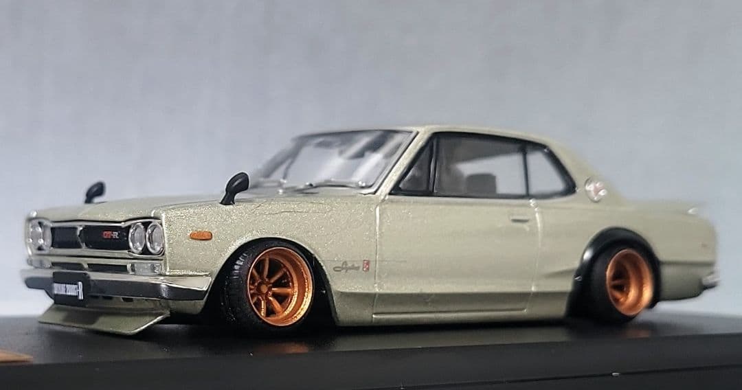 1/43 スカイライン改 ハコスカ GT-R ワタナベ アルミ製 深リム - メルカリ