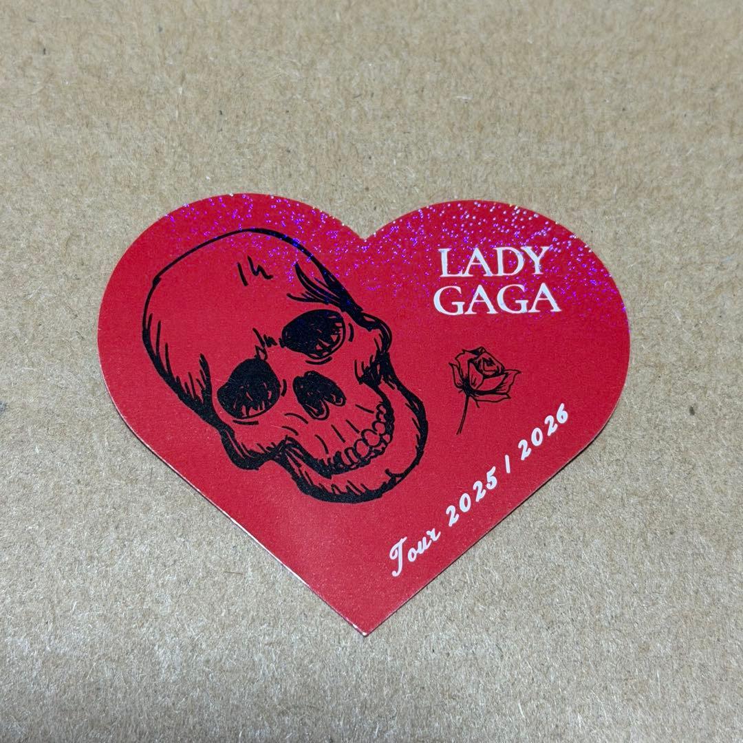 レディーガガ ホログラム ステッカー メイヘム 日本限定 LADYGAGA ⑤2