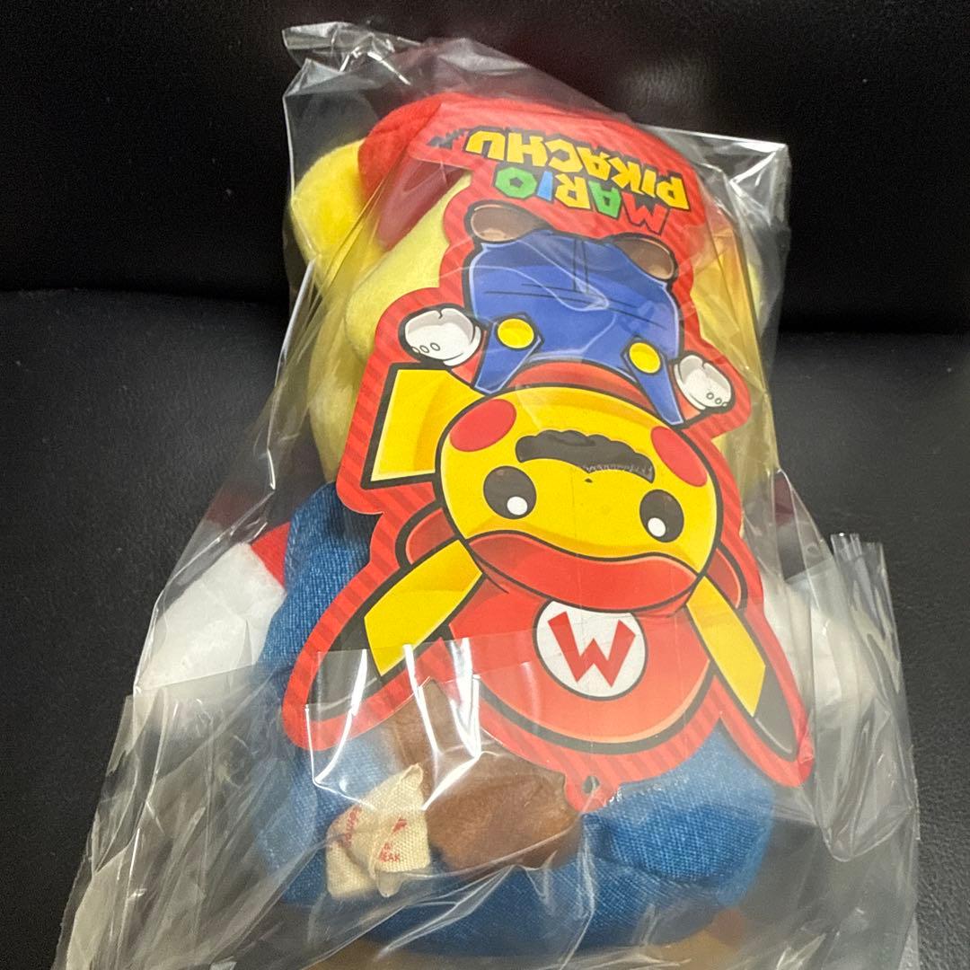 マリオピカチュウぬいぐるみ ポケモンセンター - メルカリ