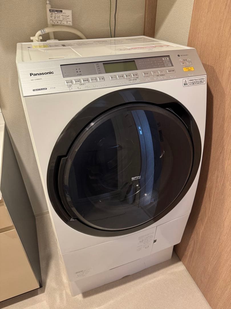 最終値下げ Panasonic NA-VX8800L ドラム式洗濯機