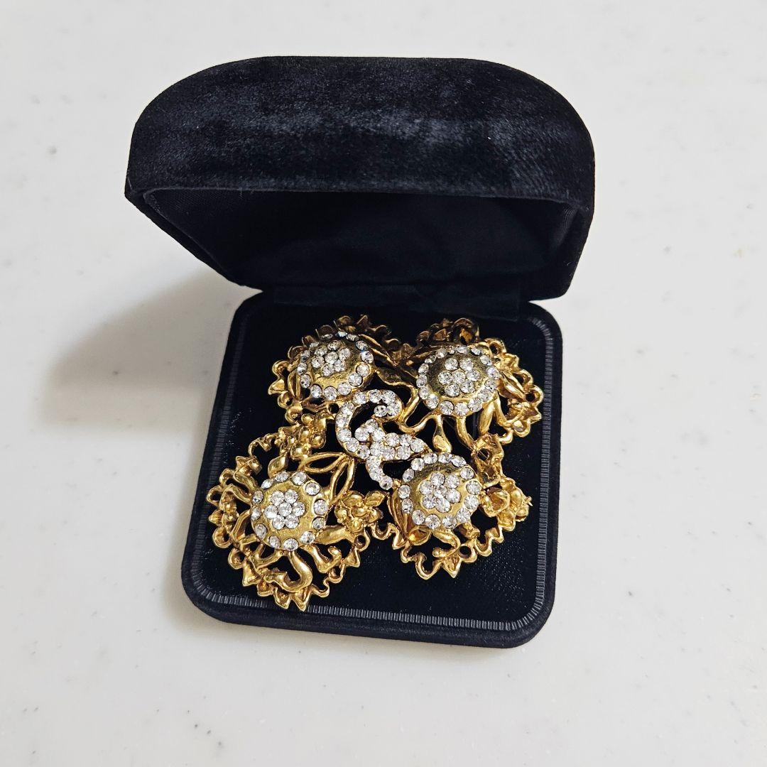 折*口様 B368 希少！ヴィンテージ クリスチャンラクロワ ブローチ