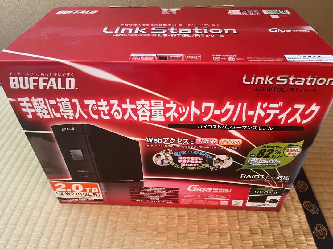BUFFALO ハードディスク2TB 新品未開封 - メルカリ