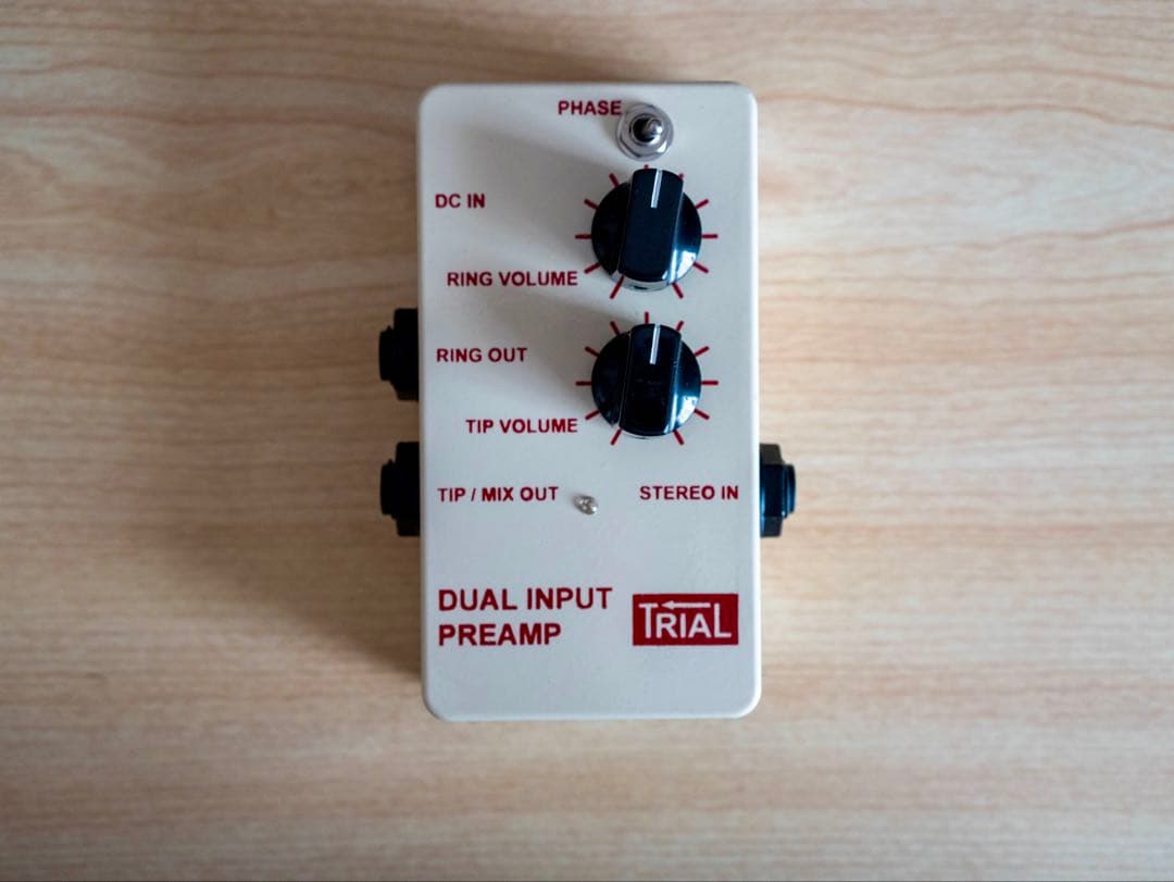 TRIAL DUAL INPUT PREAMP アコギ