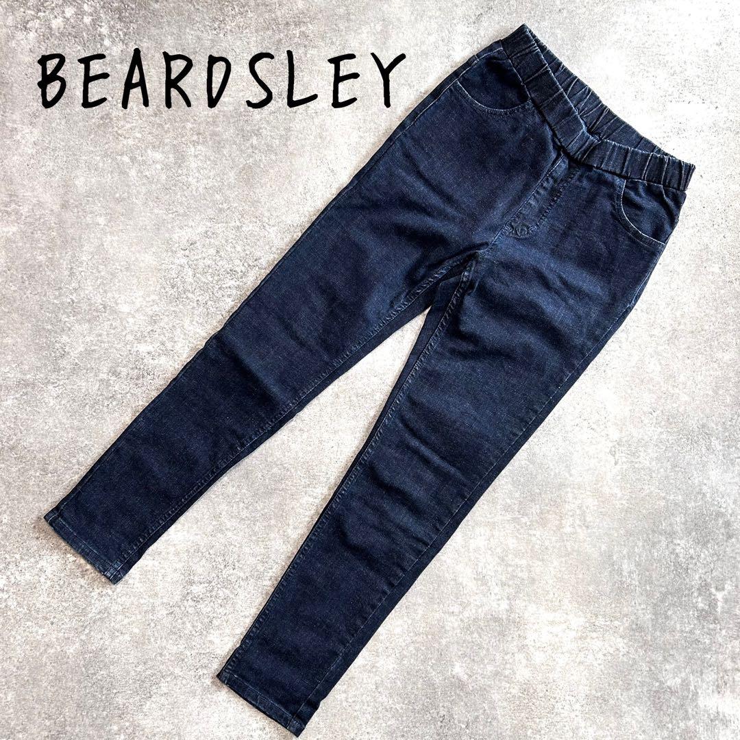 美品♪ ビアズリー　デニムパギンス　ストレッチ　ジーンズ　インディゴブルー