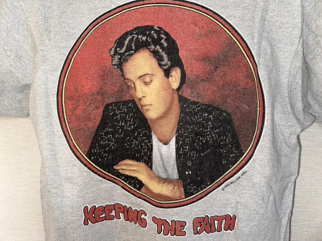 Billy Joel Tシャツ L 80s ビンテージ ピアノマン USED古着 f7826ac325b3939dcd22609606e989