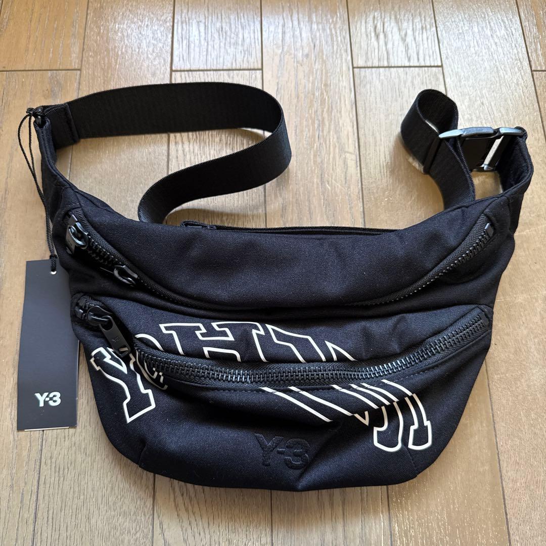 ま*ー様 Y-3 ロゴ ボディバッグ・ウエストポーチ