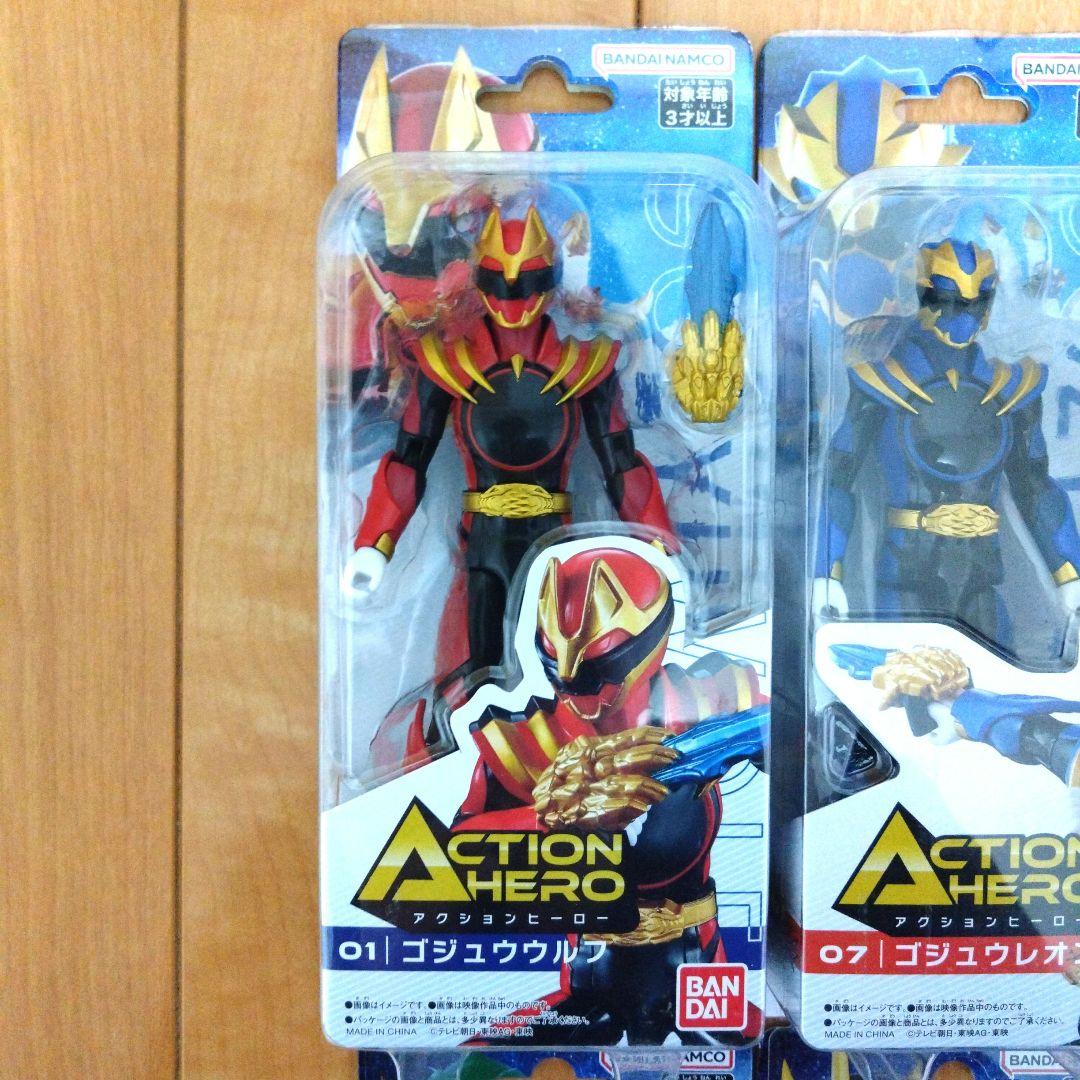 アクションヒーロー ゴジュウジャー 6体 セット - メルカリ