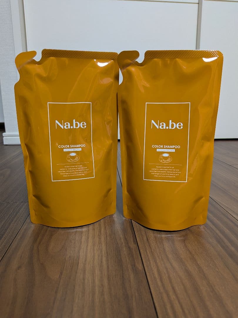 Na.be ヘアカラーシャンプー モカブラウン 詰め替え300ml - Na.be