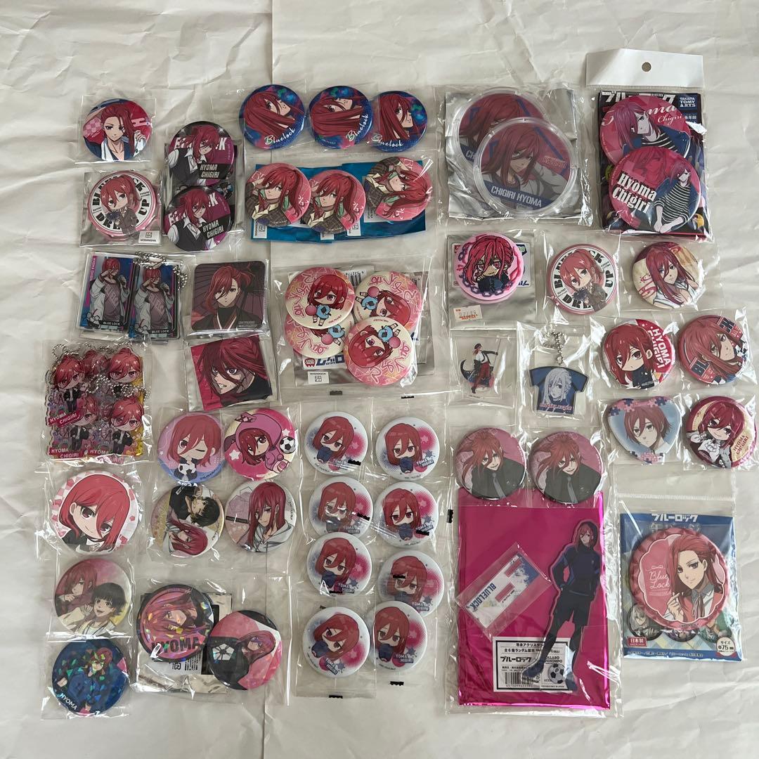 ブルーロック　千切　豹馬　グッズ　まとめて　缶バッジ　アクリルスタンド