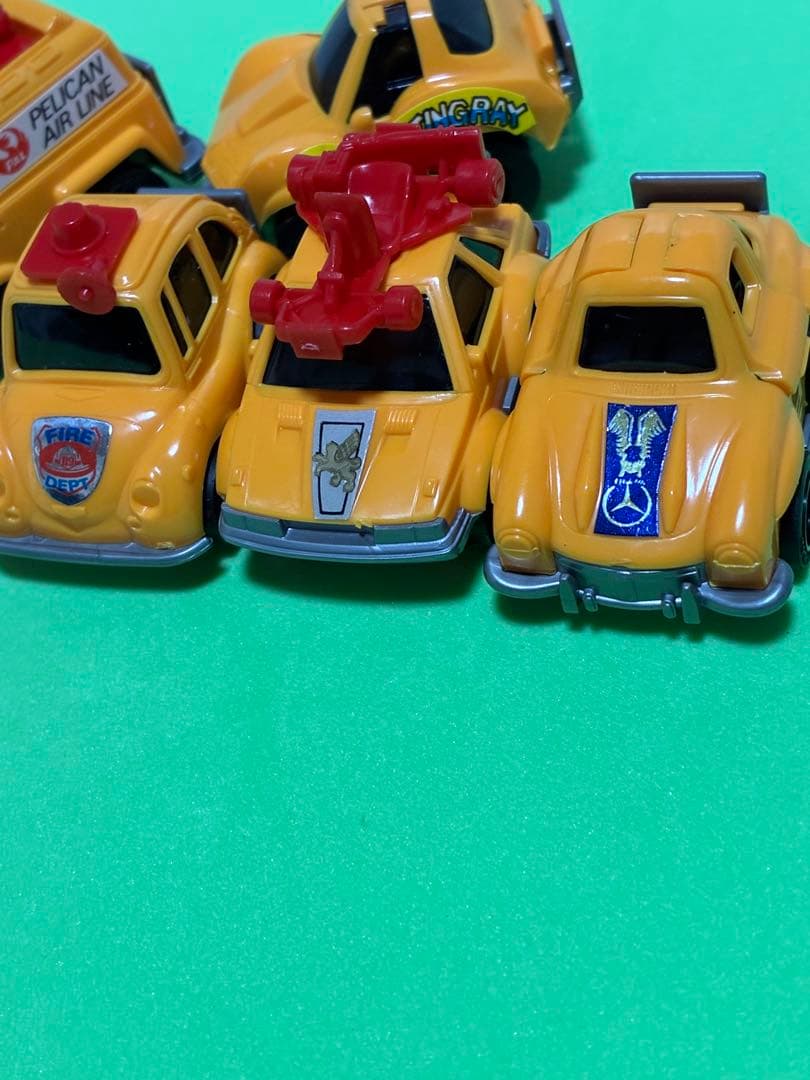 スポーツスター チョロQ、A品番・5台セット・オレンジ色です