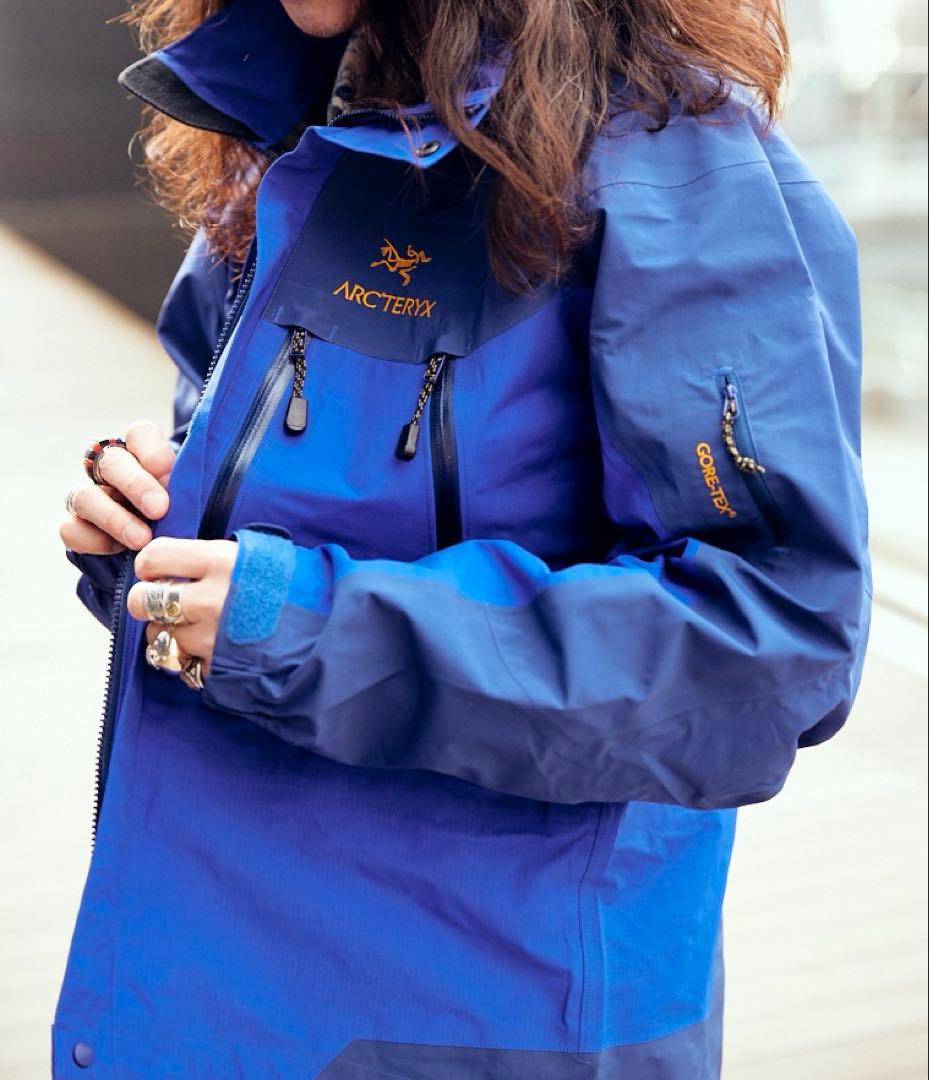 スペシャルVintage金刺繍 ARC'TERYX Theta AR ブルー青M - メルカリ