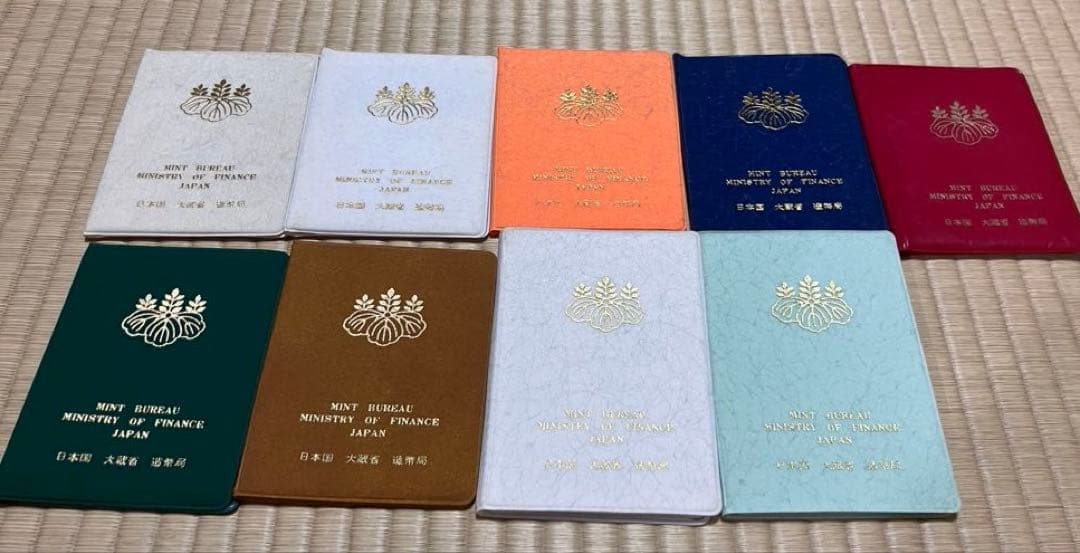 さらに値下げ【ミントセット】 1975年〜1998年 完全揃い。合計26セット