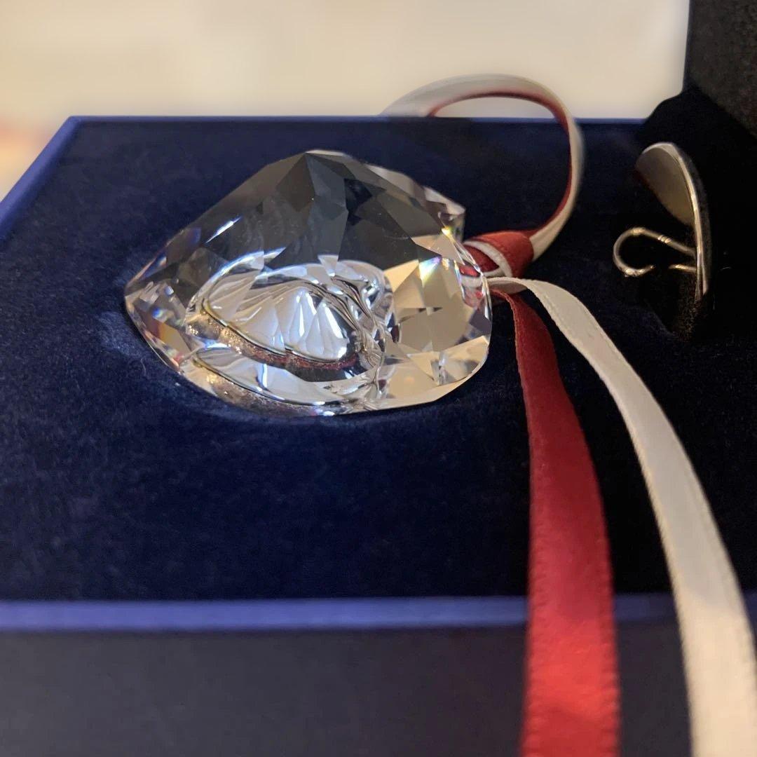 スワロフスキー SWAROVSKI オーナメント 2004 ハート - メルカリ