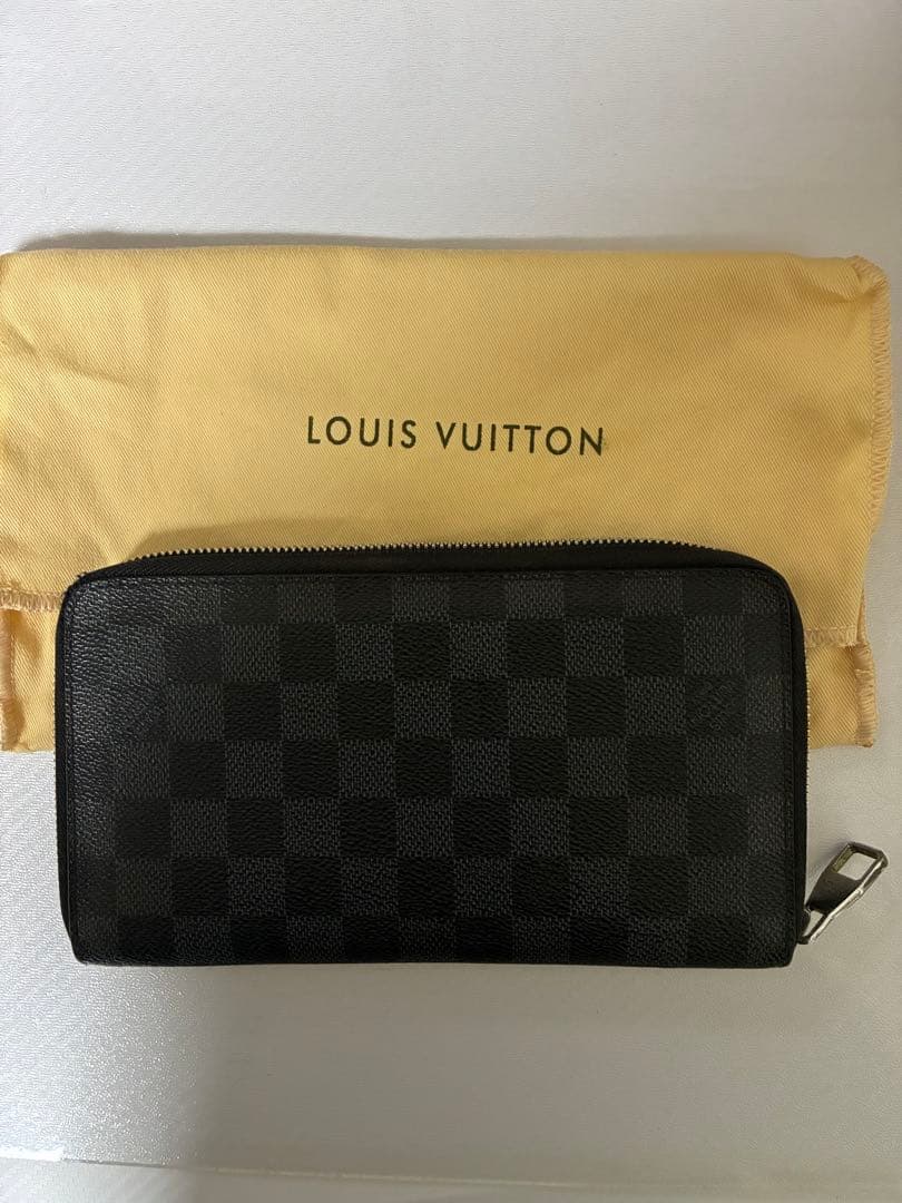 ルイヴィトン ダミエ グラフィット ジッピーオーガナイザー LOUIS VUITTON（ルイ・ヴィトン） ジッピーオーガナイザーNM ダミエ