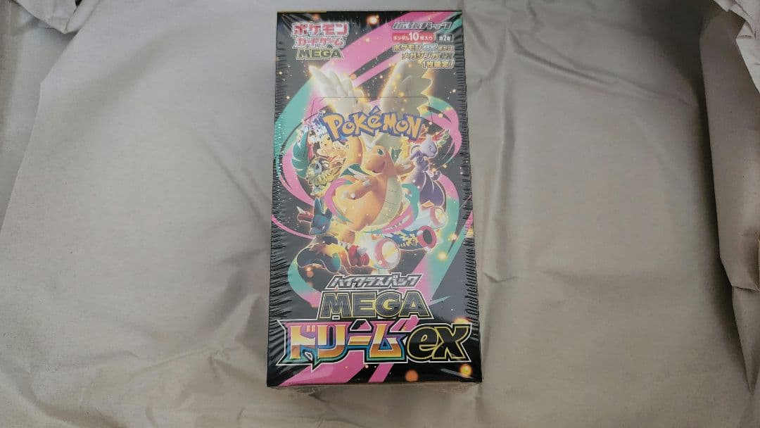 シュリンク付き　ポケモンカードゲーム MEGAドリームex 1BOX MEGAドリームex 1BOX シュリンク付き｜Yahoo!フリマ（旧PayPayフリマ）