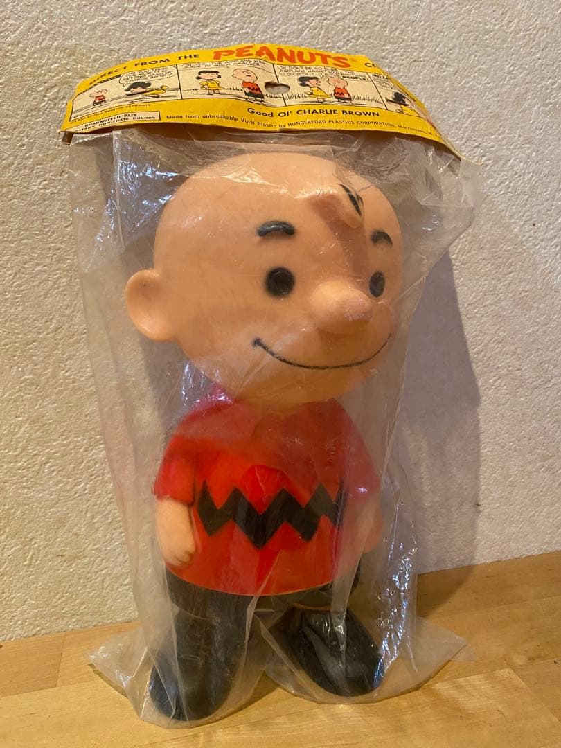 PEANUTS チャーリー・ブラウン ハンガーフォード　デッドストック ハンガーフォード チャーリーブラウン ソフビフィギュア スヌーピー