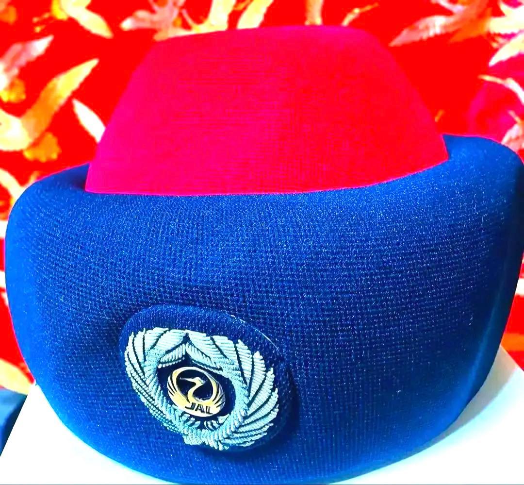 超貴重❗️珍品❗️希少❗️当時物非売品❗️美品❗️JAL ワークキャップ Mサイズ