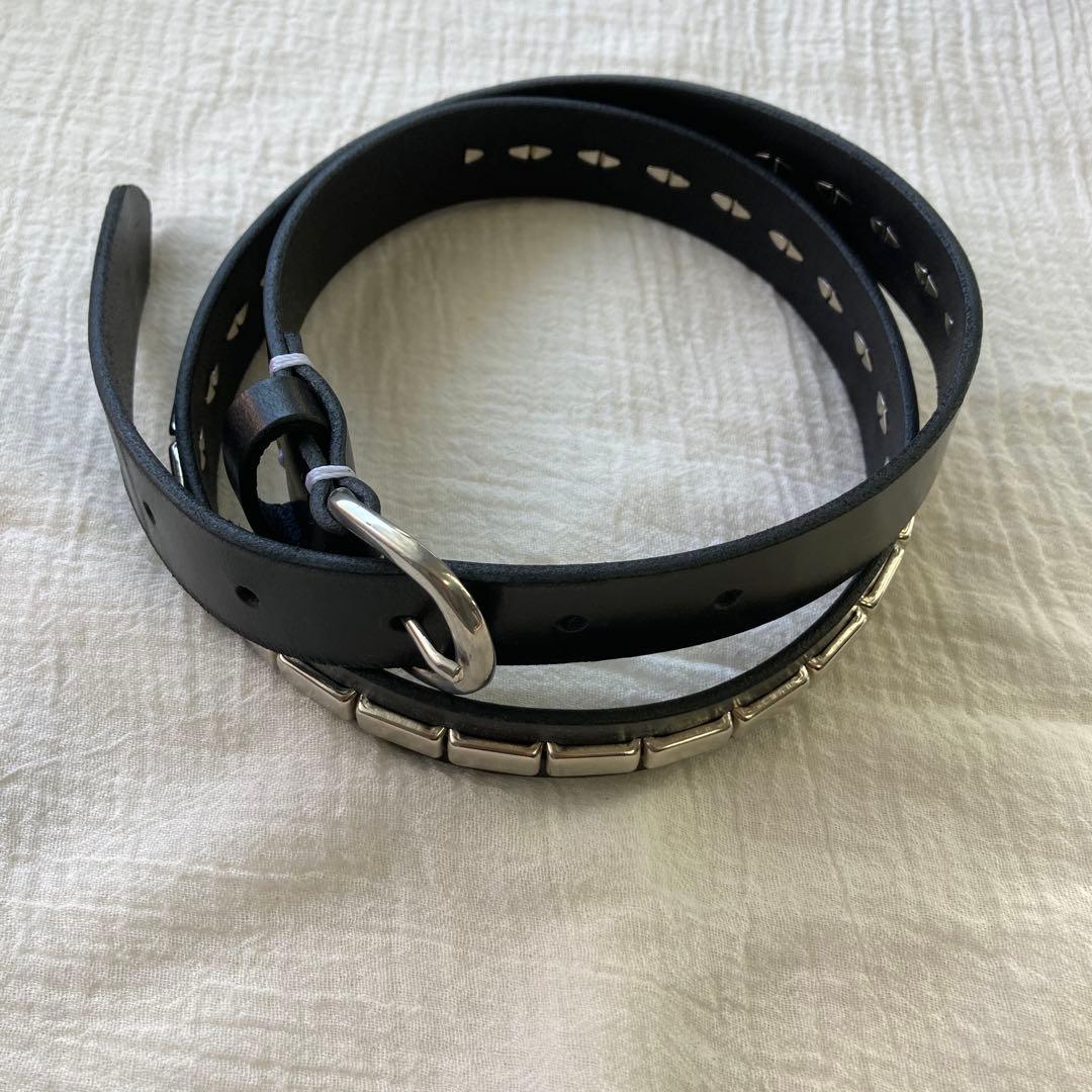 DECI Bridle studs narrow belt Mサイズ
