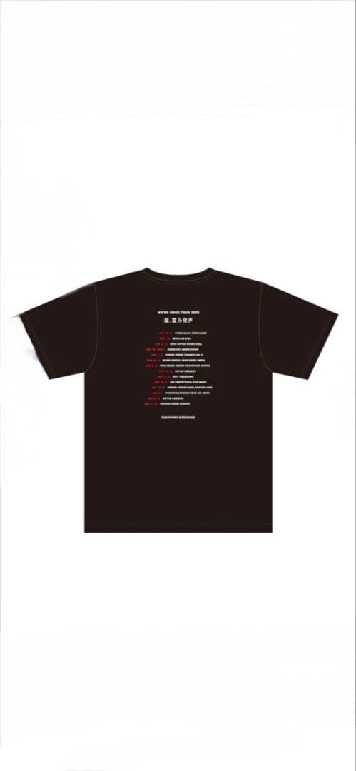 福山雅治 WE'RE BROS. TOUR 2026 Tシャツ Mサイズ1枚 - メルカリ