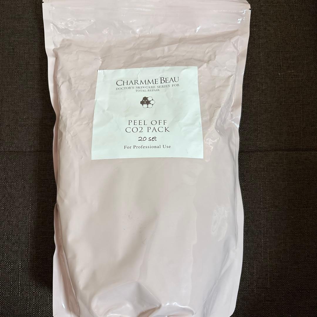 CHARMME BEAUシャルム・ボー ピールオフCO2 炭酸パック20set