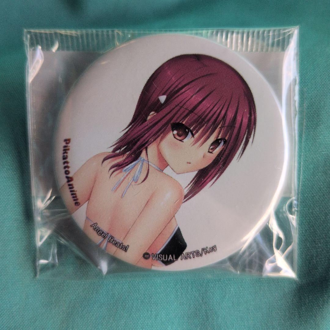 岩沢雅美】Angel Beats! 缶バッジ エンジェルビーツ 水着 - メルカリ