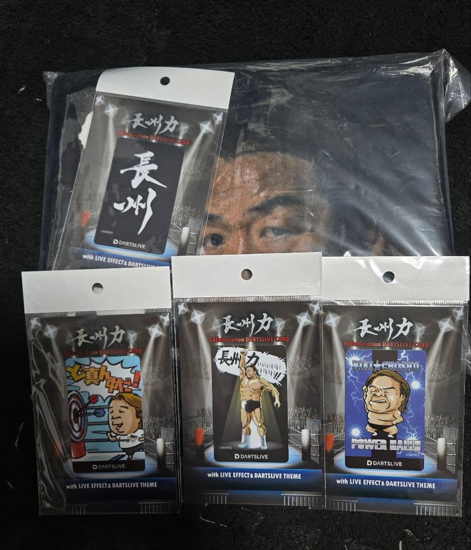 DARTSLIVE 長州力 ダーツライブカード コンプリートセット