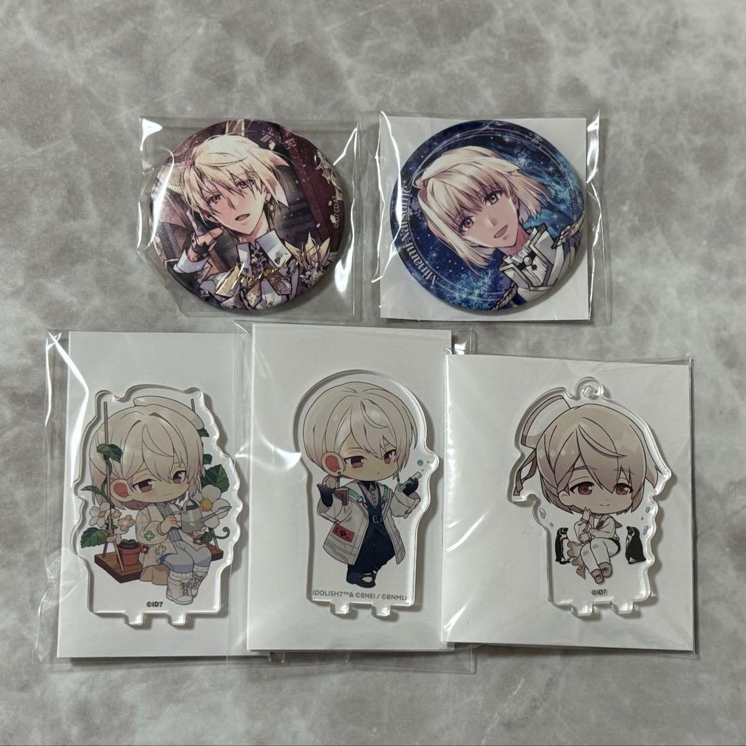 アイナナ 棗巳波 アニカフェ アクスタ 特典 8周年 缶バッジ - メルカリ