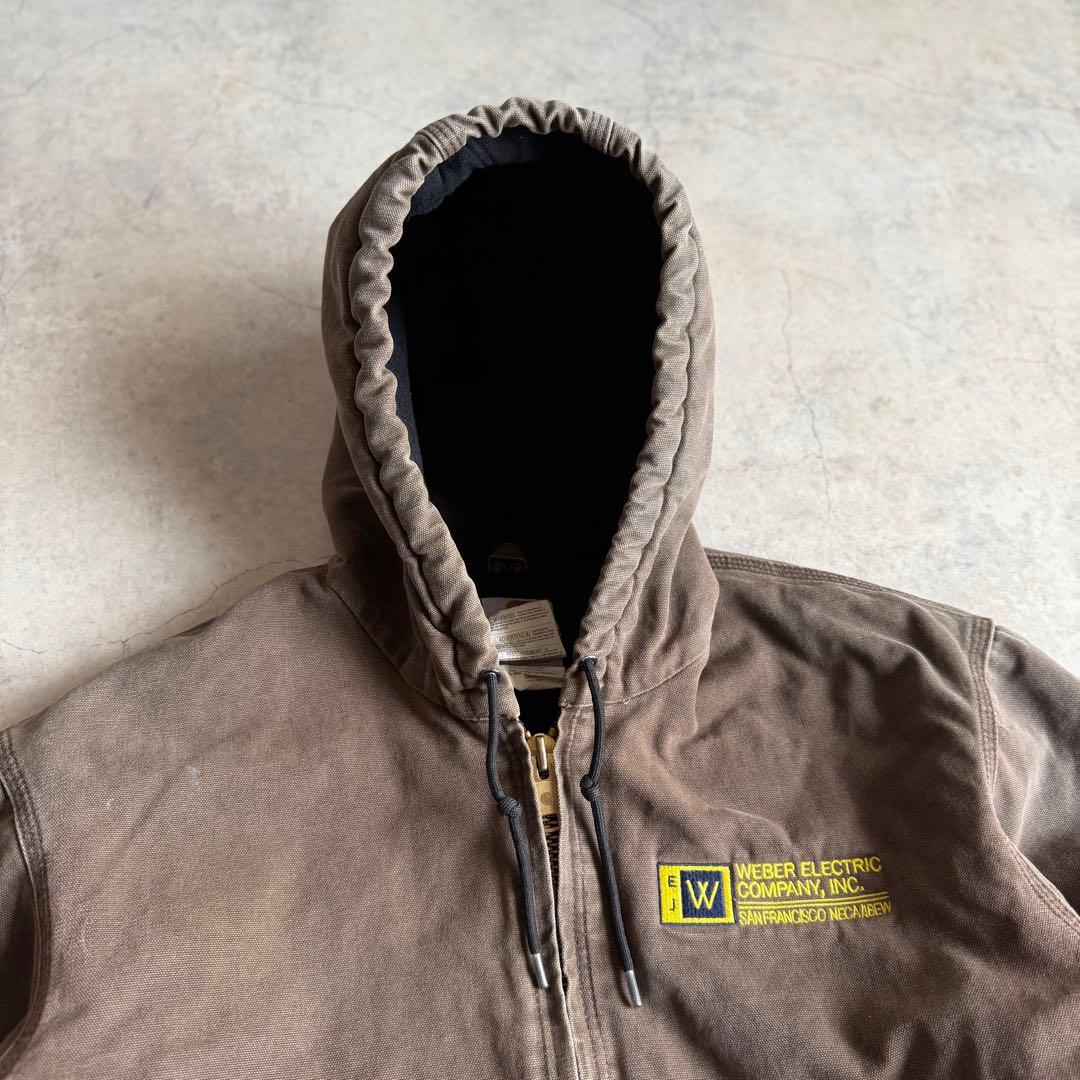 90-00s Carhartt ブラウンフェード アクティブジャケット古着 - メルカリ