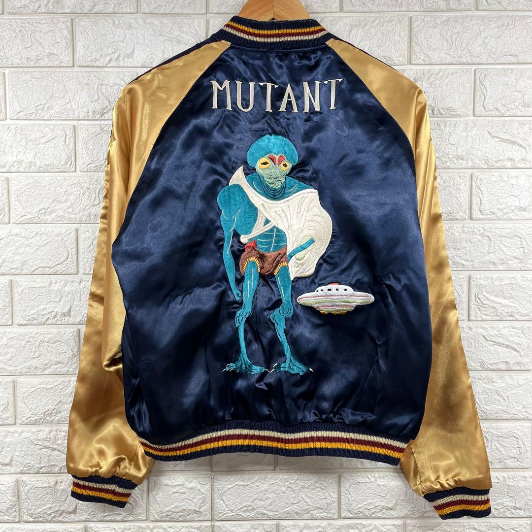 東洋エンタープライズ MUTANT スカジャン M 限定 日本地図 宇宙人