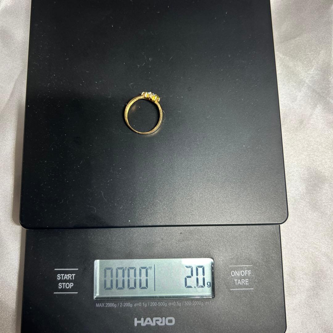 K18 リング 2.0g 7.5号