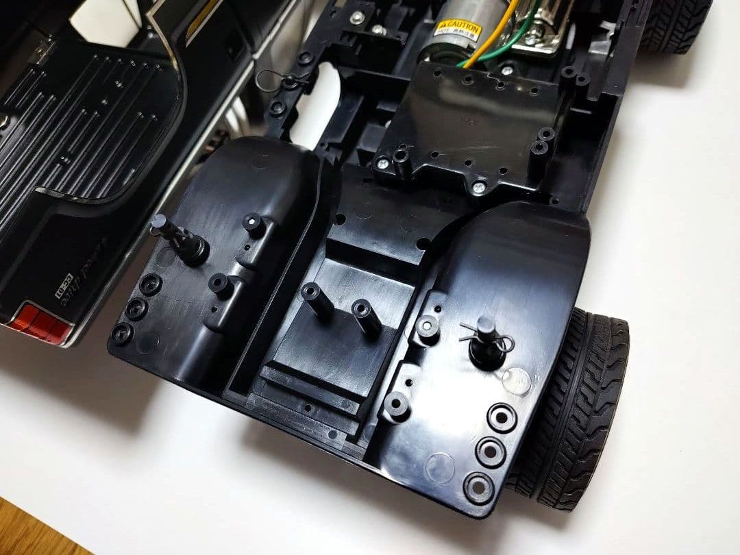 47361 RC ランドフリーダー マットブラック CC-01 タミヤ 田宮模型