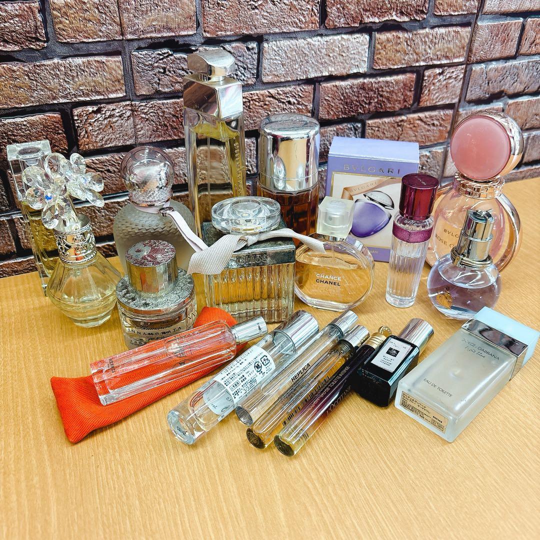 ブランド香水　おまとめ！　シャネル　ランバン　ブルガリ　エルメス他