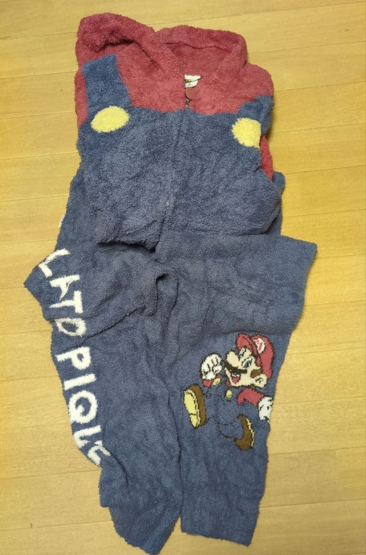 t*m様 ジェラートピケ パーカー&ロングパンツ スーパーマリオ FREE SI