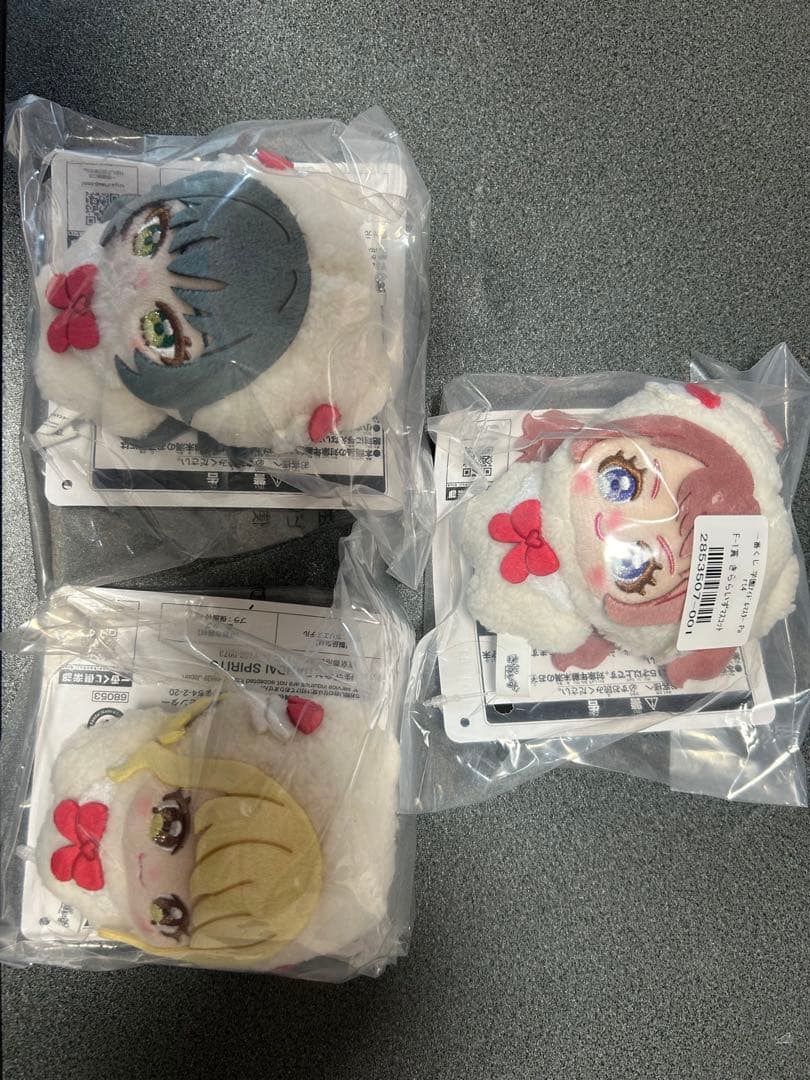 一番くじ 学園アイドルマスターpart4 F賞 きららいずマスコット×3