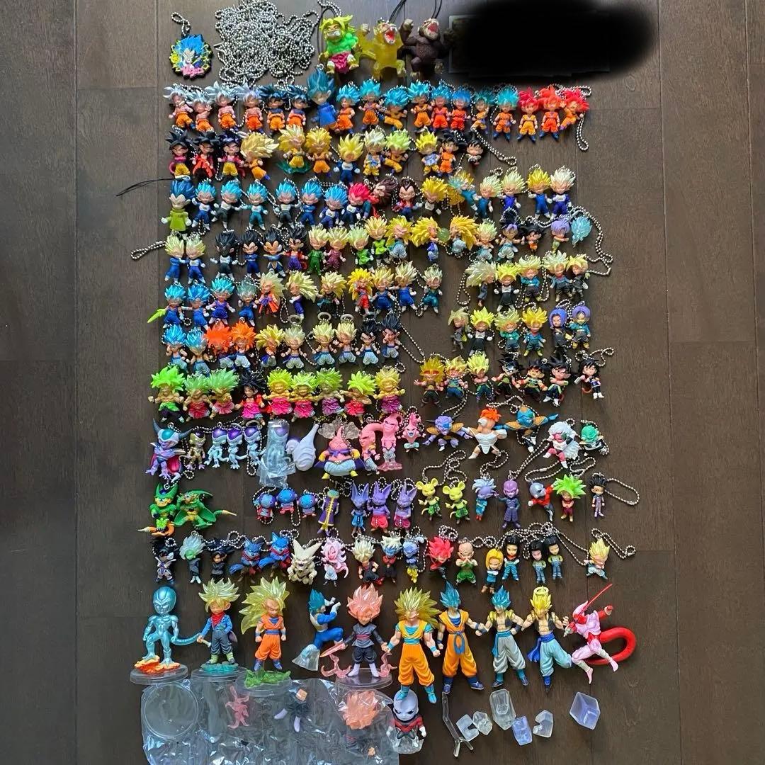 ドラゴンボール udmフィギュア キーホルダー hg ガチャ ストラップ