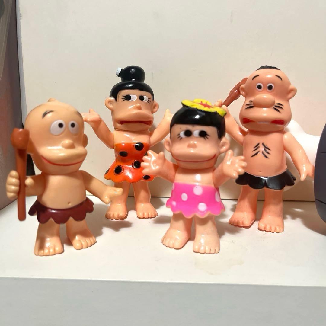 トイパテント製 はじめ人間ギャートルズ ソフビ フィギュア セット