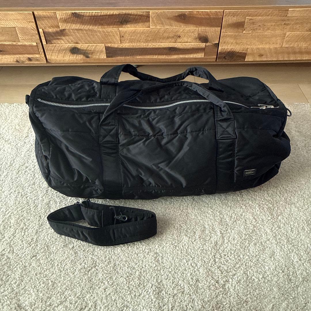 希少廃盤✨PORTER タンカー2way ボストンバックXL 幅70 廃盤品・レア希少】ポーター タンカー ボストンバッグ ブラック 2WAY