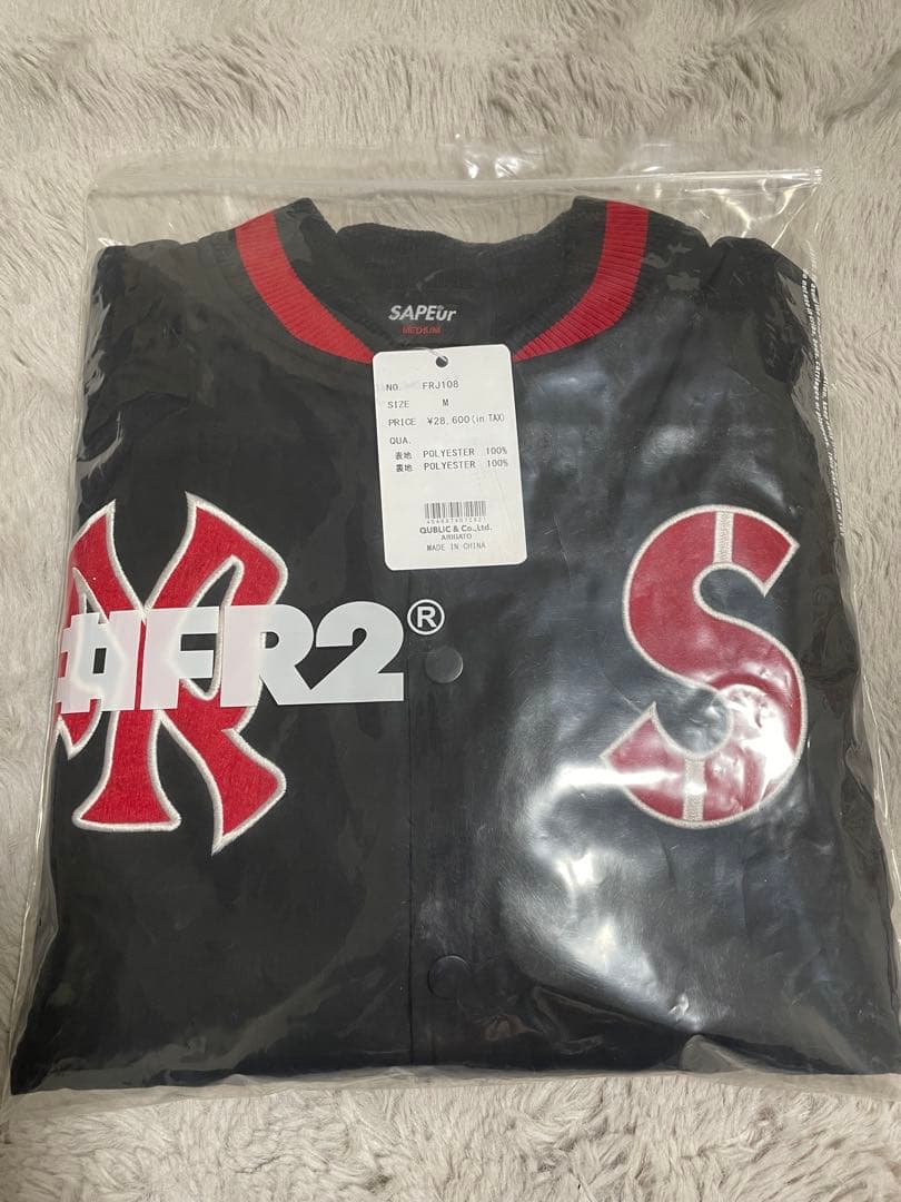 SAPEur fr2ロゴジャケット Mサイズ 2026年最新】サプール fr2の人気アイテム - メルカリ