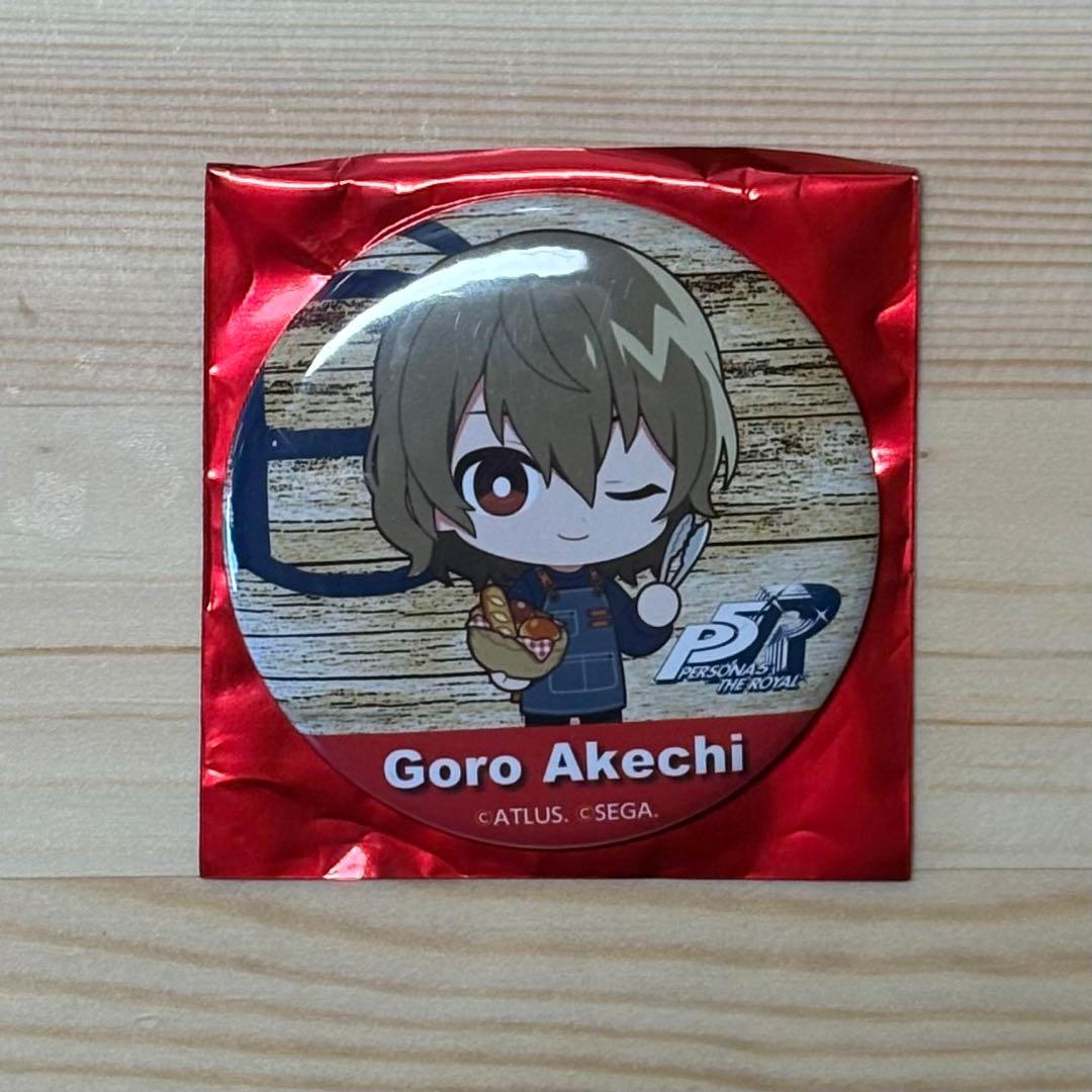 ペルソナ5 明智吾郎 缶バッジ R Baker - メルカリ