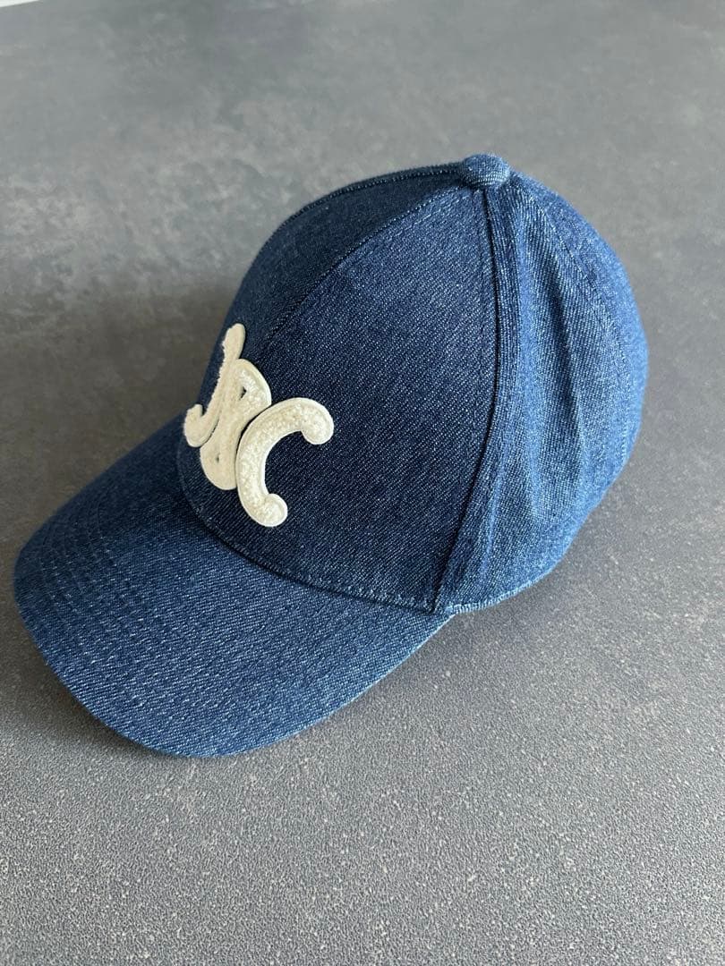 CELINE セリーヌ　ベースボールキャップ CELINE】セリーヌ ロゴ ベースボール キャップ (CELINE/キャップ