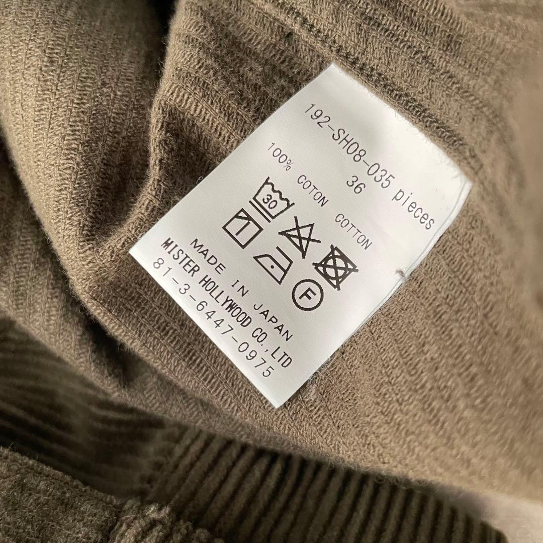 常田大希着 N. HOOLYWOOD コーデュロイビッグシャツジャケット - メルカリ