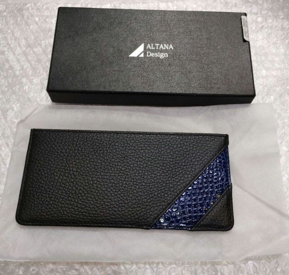 オルタナデザイン　altana-design　極薄型財布　リーフウォレット